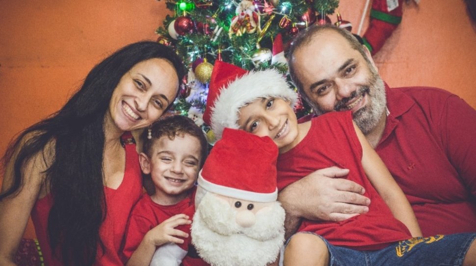 Marketing Digital Eu, minha esposa e nossos filhos lindos!